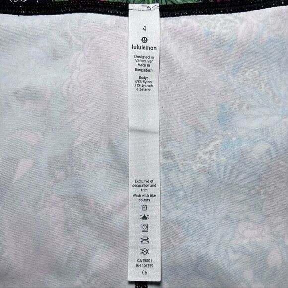 Lululemon Wunder Under Hi-Rise 1/2 Tight 17" in Zen Garden Multi - Picture 5 of 8
